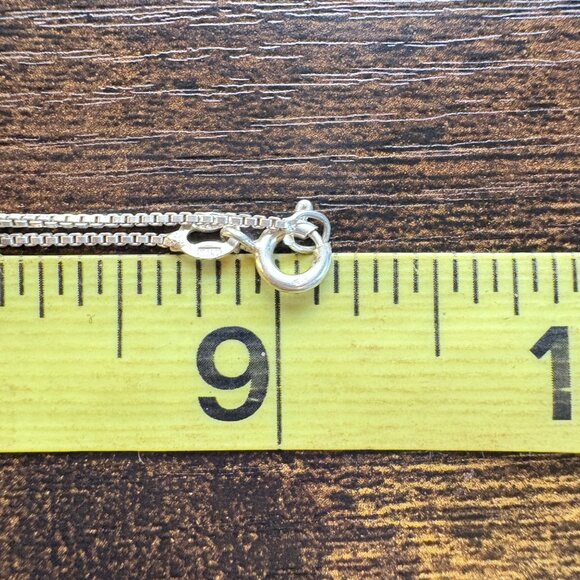 Sterling Silver 925 Egyptian Ankh Pendant Necklace Spring Ring Size 18" Length - Picture 13 of 16